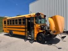 (2) Two Non-Running, Damaged School Buses, 2015 & 2010, Visit Preview for Inspection