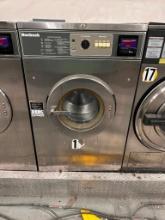 Huebsch Commercial 20lb Front Load Washer, ESD CyberWash Strip, Model: HC20MY2OU60001, 3ph, 208v