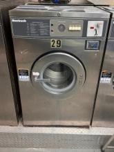 Huebsch Commercial 18lb Front Load Washer, ESD CyberWash Strip, Model SC18MD2OU4001, 3ph, 208v