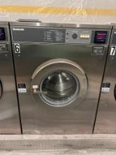 Huebsch Commercial 50lb Front Load Washer, ESD CyberWash Strip, Model: HC50MD2OU4001, 3ph, 208v