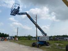 2014 GENIE S-45 BOOM LIFT SN:S4514-19474 4x4, powered by diesel engine, equipped with 45ft. Platform