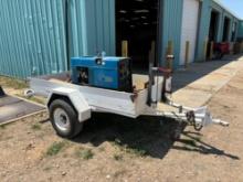 Miller Bobcat 225 Welder on Trailer