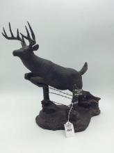 Safe Haven Deer Statue by Fountain Creek
