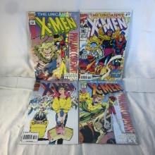 Lot of 4 Collector Modern Marvel Comics The Uncanny X-Men Comic Books No.315.316.317.318.