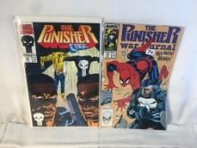 Lot of 2 Collector Modern Marvel Comics The Punisher War Journal Comic Books No.15.60.