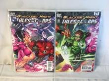 Lot of 2 Collector Modern DC Comics Blackest Night tales Of The Corps Comic Books No.2.3.