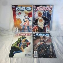 Lot of 4 Collector Modern DC Comics Power Girl Comic Books No.1.2.3.4.