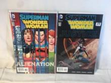 Lot of 2 Collector Modern DC Comics Superman Wonder Woman Justice Comic Books No.19.20.