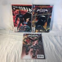 Lot of 3 Collector Modern DC Comics Batman and Robin Comic Books No.1.2.3.