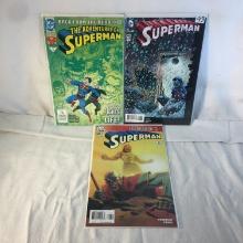 Lot of 3 Collector Modern DC Comics Superman Comic Books No.46.500.690.