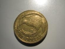 Foreign Coins:  New Zealand 1 Dollar
