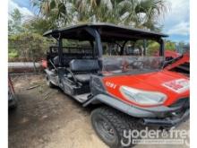 2019 Kubota RTVX1140WH