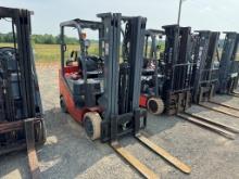 2023 Heli CPYD25C-M1H Forklift, LP Gas, 5,000lb Capacity, 3-Stage Mast, 185