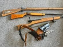 Group of Vintage Toy Cap Guns