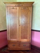 Antique Wooden Wardrobe