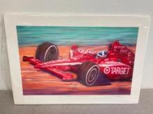 Driver and Artist Signed Dario-The Champ Print