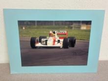 Autographed Photo of Mark Blundell McLaren Honda 1992 Silverstone