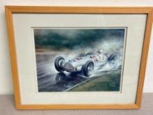 Gerald Freeman Artwork Print Caracciola at 1938 Swiss Grand Prix