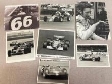 Vintage Black and White Racing Photos