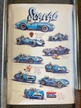 Signed/Numbered Scarab Race Car Print