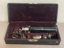 Vintage Ophthalmoscope in Case