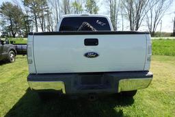 #901 2008 FORD F250 6.4 DIESEL 4 DOOR 4 WD 6" LIFT WITH 4 EXTRA TIRES 19111