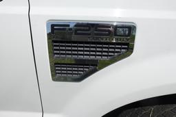 #1901 2009 FORD F250 UTILITY BODY 140674 MILES 4 DOOR AM FM RADIO POWER DOO