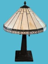 Tiffany Style Stained Glass Lamp—24"� Tall