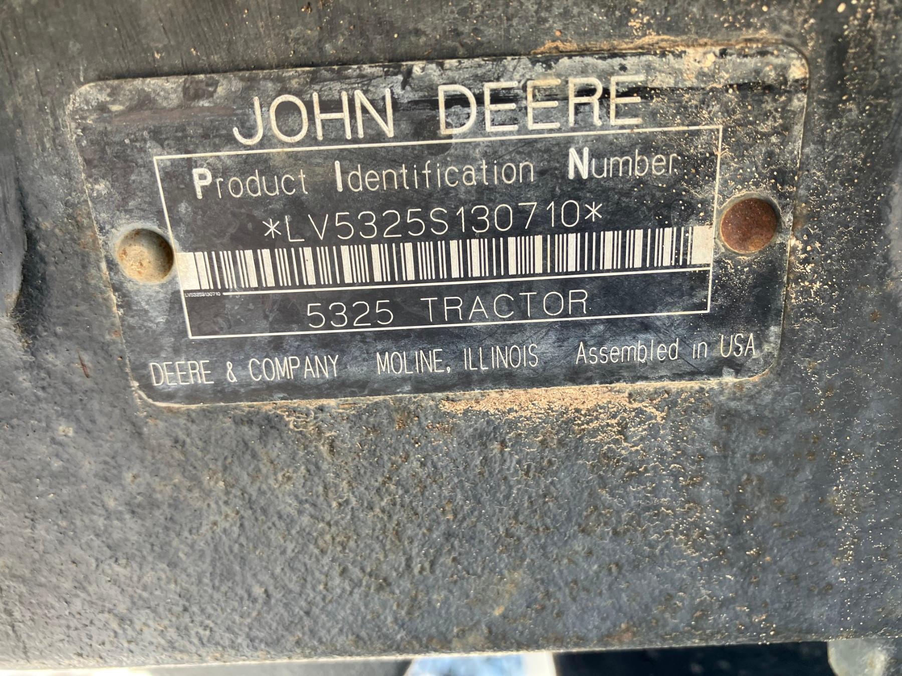 JOHN DEERE 5325