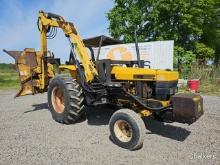 Ford 6640 2wd w/Side Arm Mower