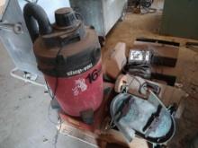 Tool Boxes, Shop Vac, Battery Charger
