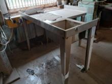 Stainless Steel Table With Hand Sink