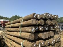 BUNDLE OF 36 - 4" X 7' WOOD POST