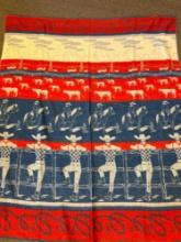 3 vintage Southwestern wall Indian blankets rug