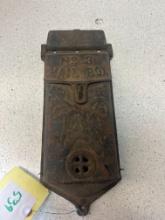 Griswood no 3 cast iron mail box