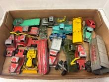 vintage diecast toys, cars, trucks, etc.