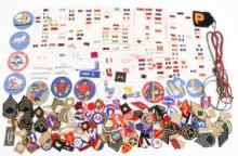 WWII US ARMED FORCES PATCHES & INSIGNIA