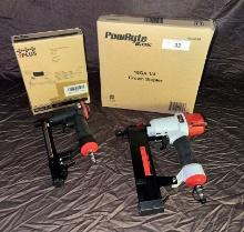 3Plus 9/16 Pneumatic Staple gun  Powryte 18GA 1/4"