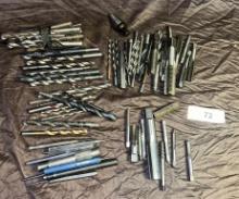 Assortment of 64 Drill bits