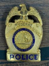 Vintage Obsolete Federal Protective Service Police Badge