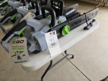 New EGO cordless chainsaw with charger