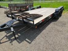 Belmont 7 x 18 ft car hauler trailer