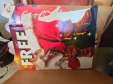 Assorted Paper & Cardboard Coca Cola Advertising