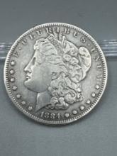 1884s Morgan Dollar