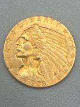 1926 $2.50 Gold Indian Head