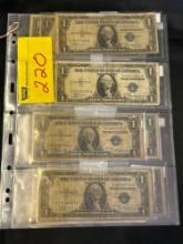 Assorted $1 Silver Certificates (16)