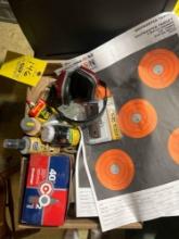 targets, CO2 powerlets, oil cans, misc