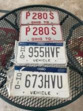 1970 Plates, Historic Plates