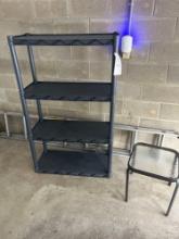 Plastic Shelf, patio stand