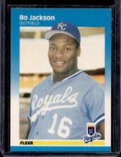 BO JACKSON 1987 FLEER ROOKIE CARD